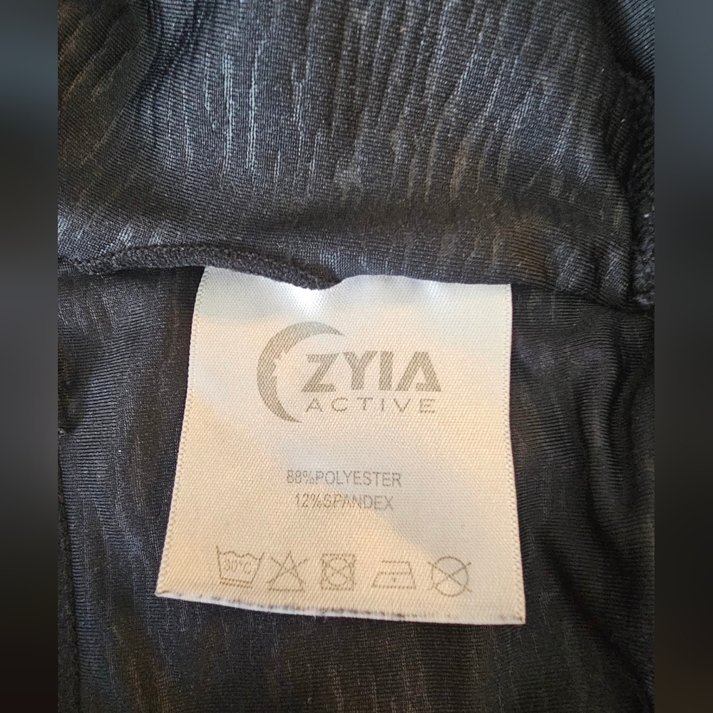 Zyia Active Black Sports Bra Sz XL - Picture 4 of 5